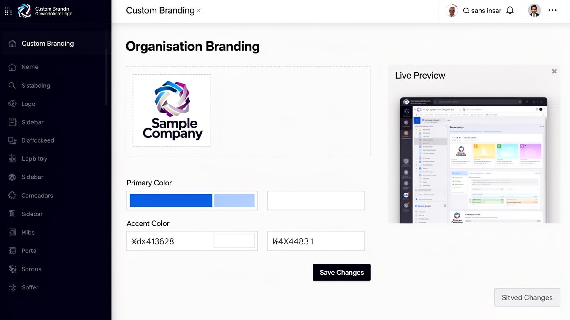Your Brand. Your Portal. feature illustration showing the CentralContacts interface